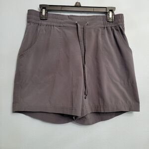 Duluth Trading Co Womens Shorts S Gray Pull On Hiking Gorpcore Utility Practical